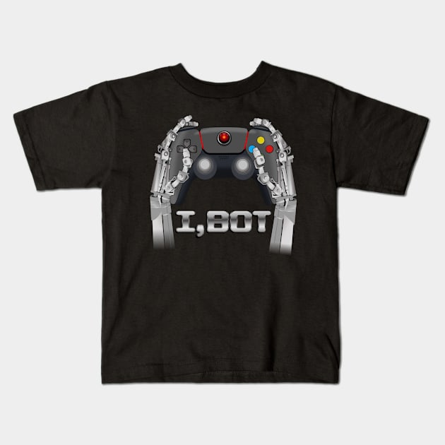 I BOT (difrent joystick) Kids T-Shirt by RJJ Games